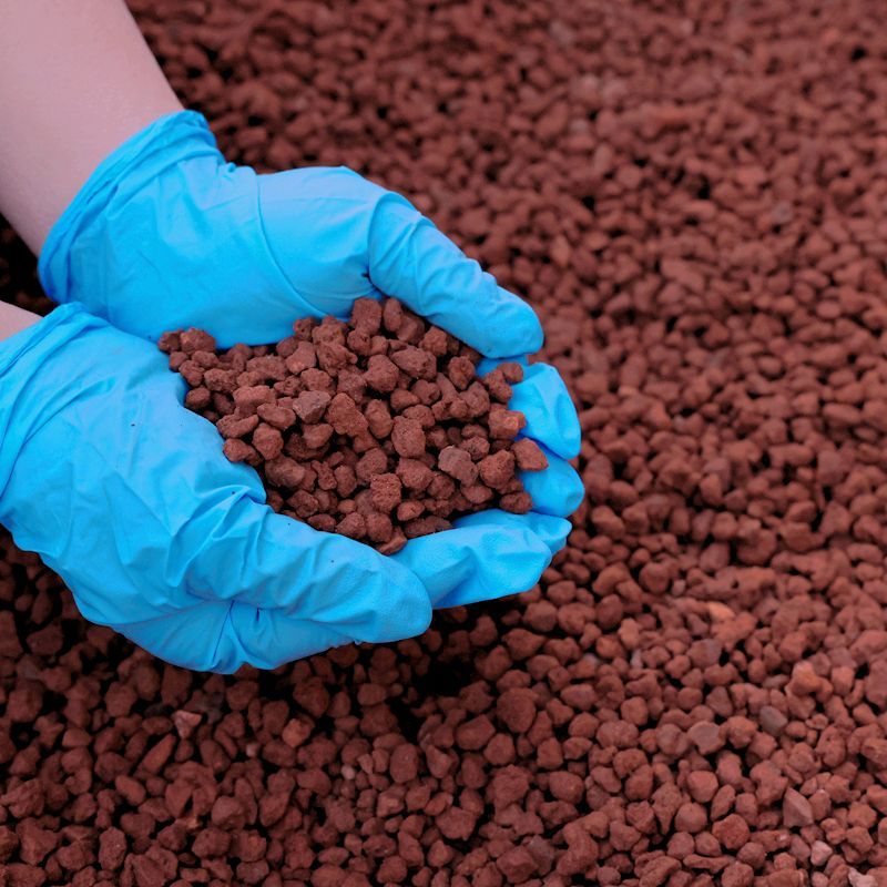 Aquasoil Substrate - 1 kg vulkanisches Gestein, Aquarium-Substrat, nährstoffreiche