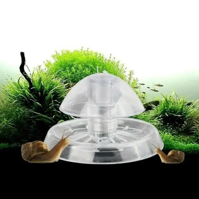 Aquarium Plant In Pot - 2026 Neu 6/8CM Klare Plastik-Schneckenfalle Aquarium