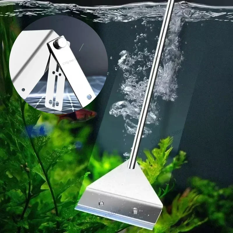 Aquasoil Substrate - Aquarium Reinigung Werkzeug Flache Sand Algen