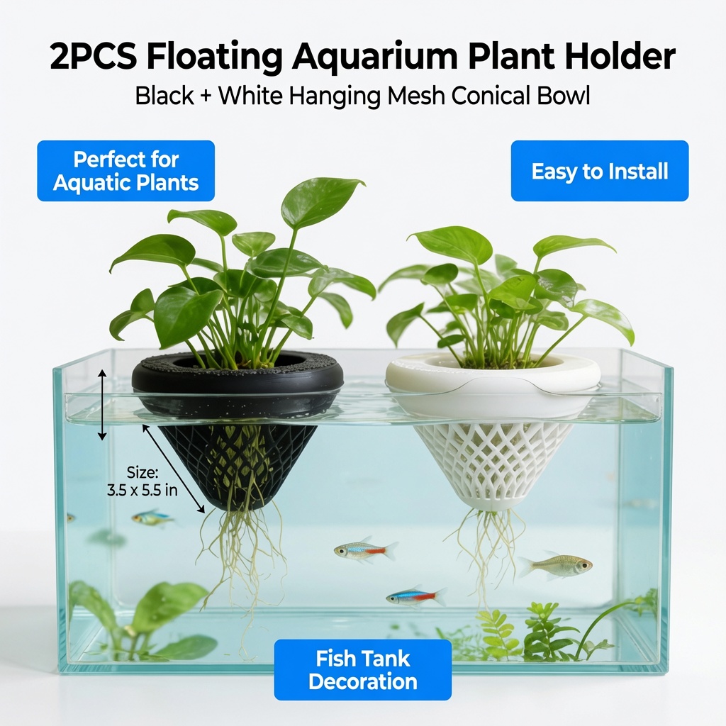 2 Stück Schwimmende Aquarien-P – Aquarium Plant Ornament Bewertung und Preis