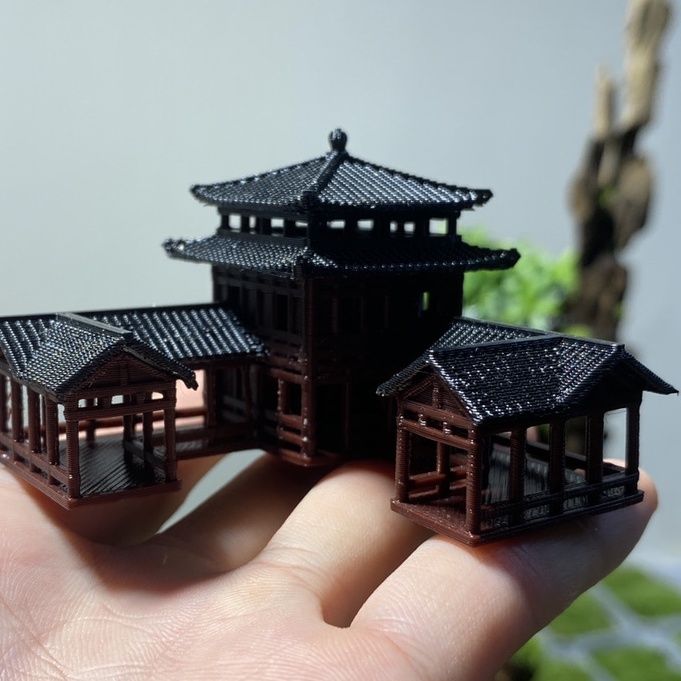 Kunststoff chinesischen Stil a – Aquarium Plant Ornament Bewertung und Preis