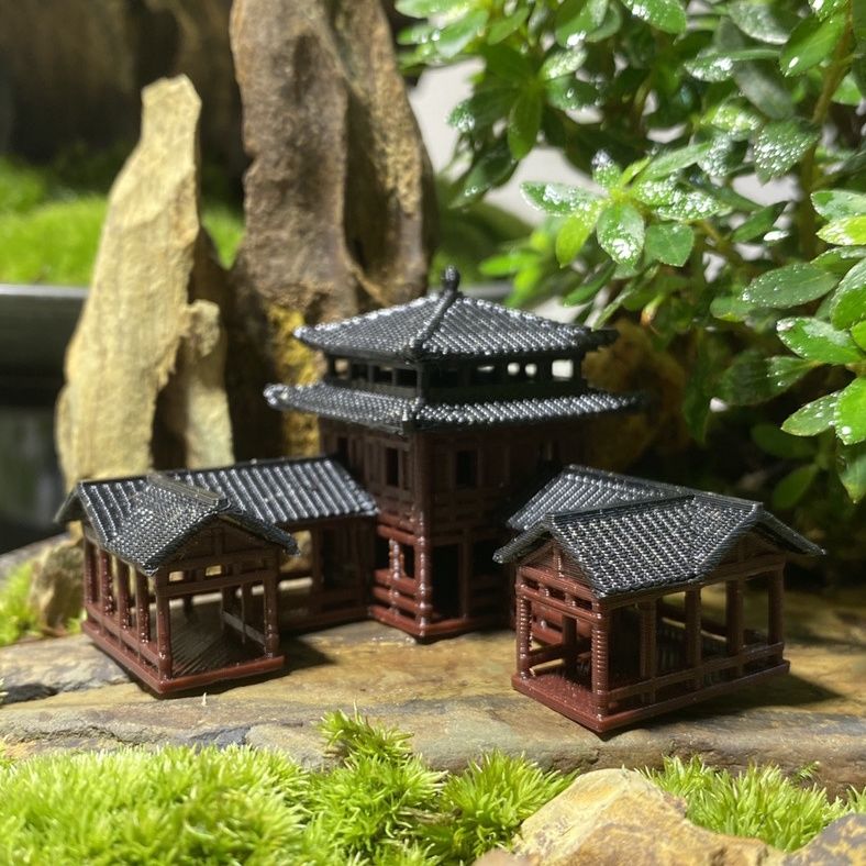 Kunststoff chinesischen Stil a – Aquarium Plant Ornament Bewertung und Preis