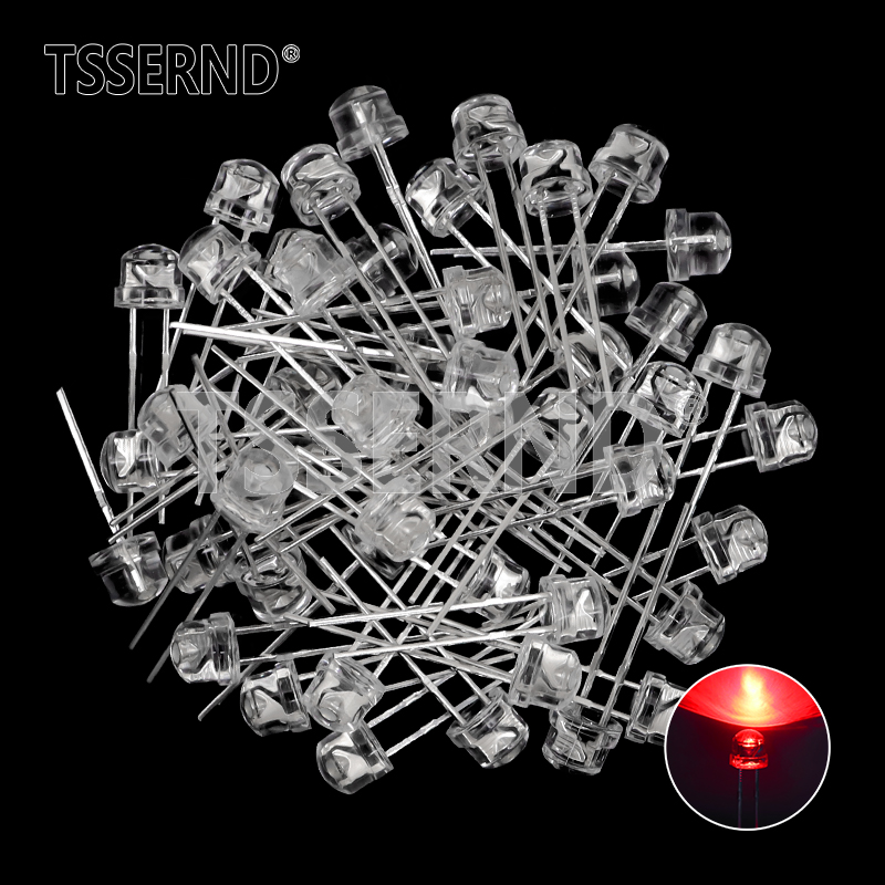 50 Stück 5 mm Strohhut-LED, su – Ludwigia Super Red Bewertung und Preis