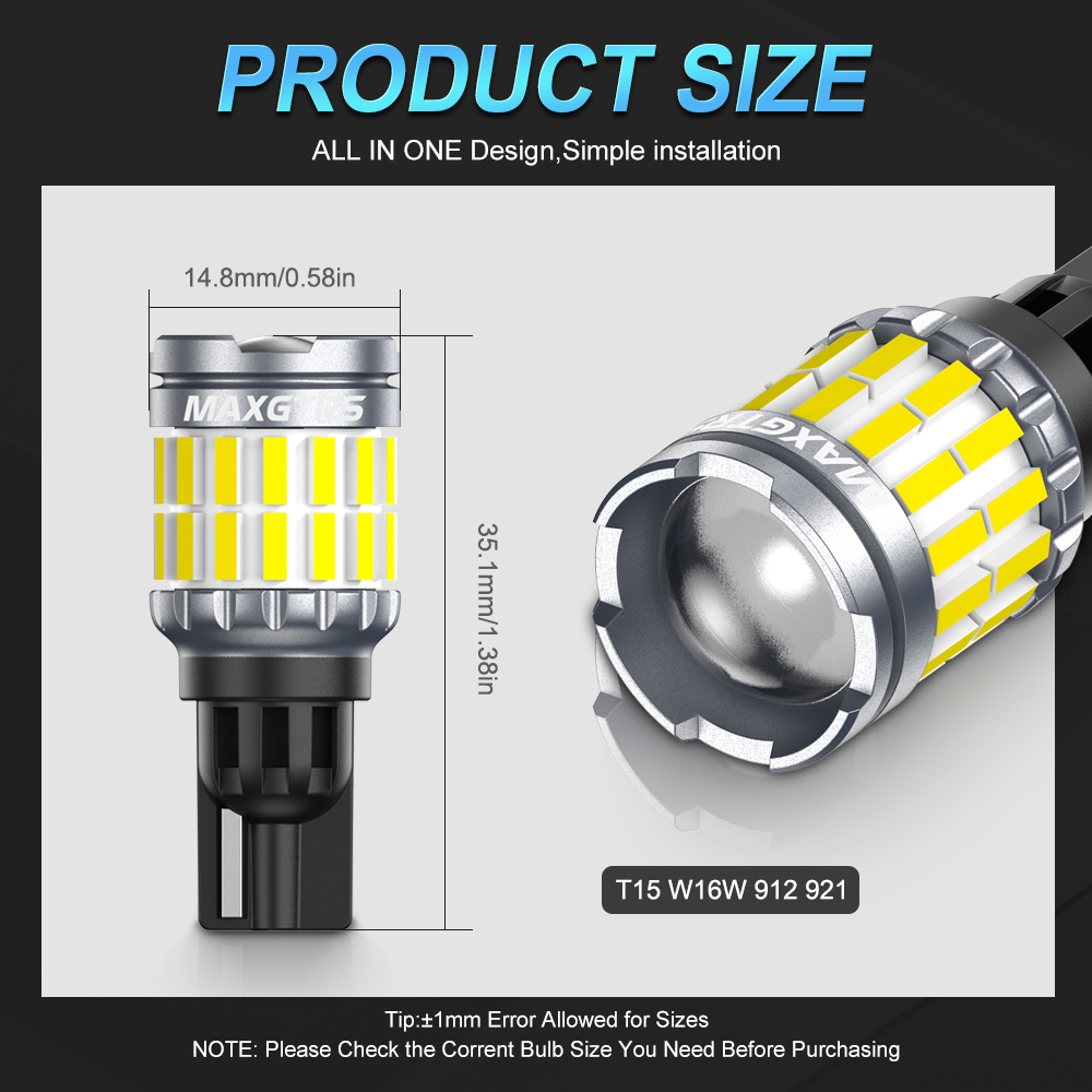 2x 2000LM Canbus T15 T16 LED-R – Ludwigia Super Red Bewertung und Preis