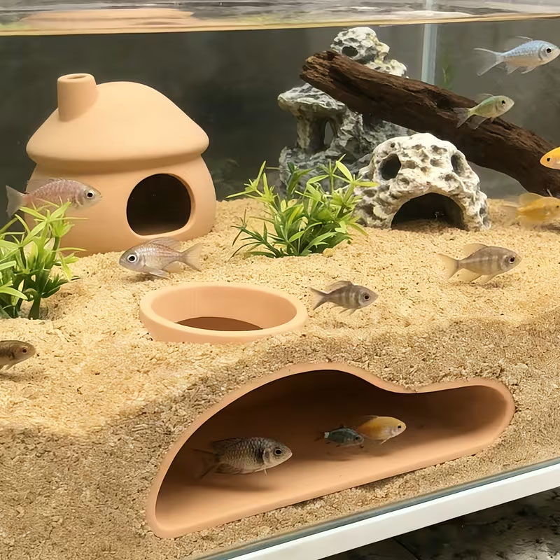 Apcarium Fischtunnel-Versteck  – Aquasoil Substrate Bewertung und Preis