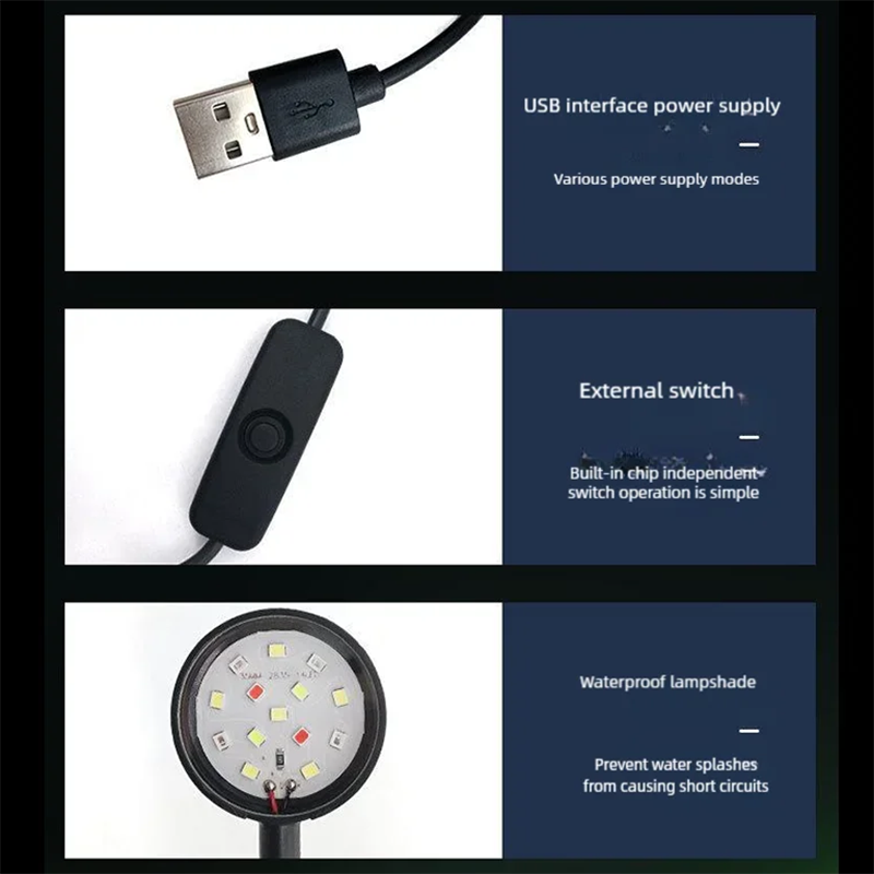 USB-LED-Aquarium-Cliplampe, ho – Aquarium Plant Ornament Bewertung und Preis